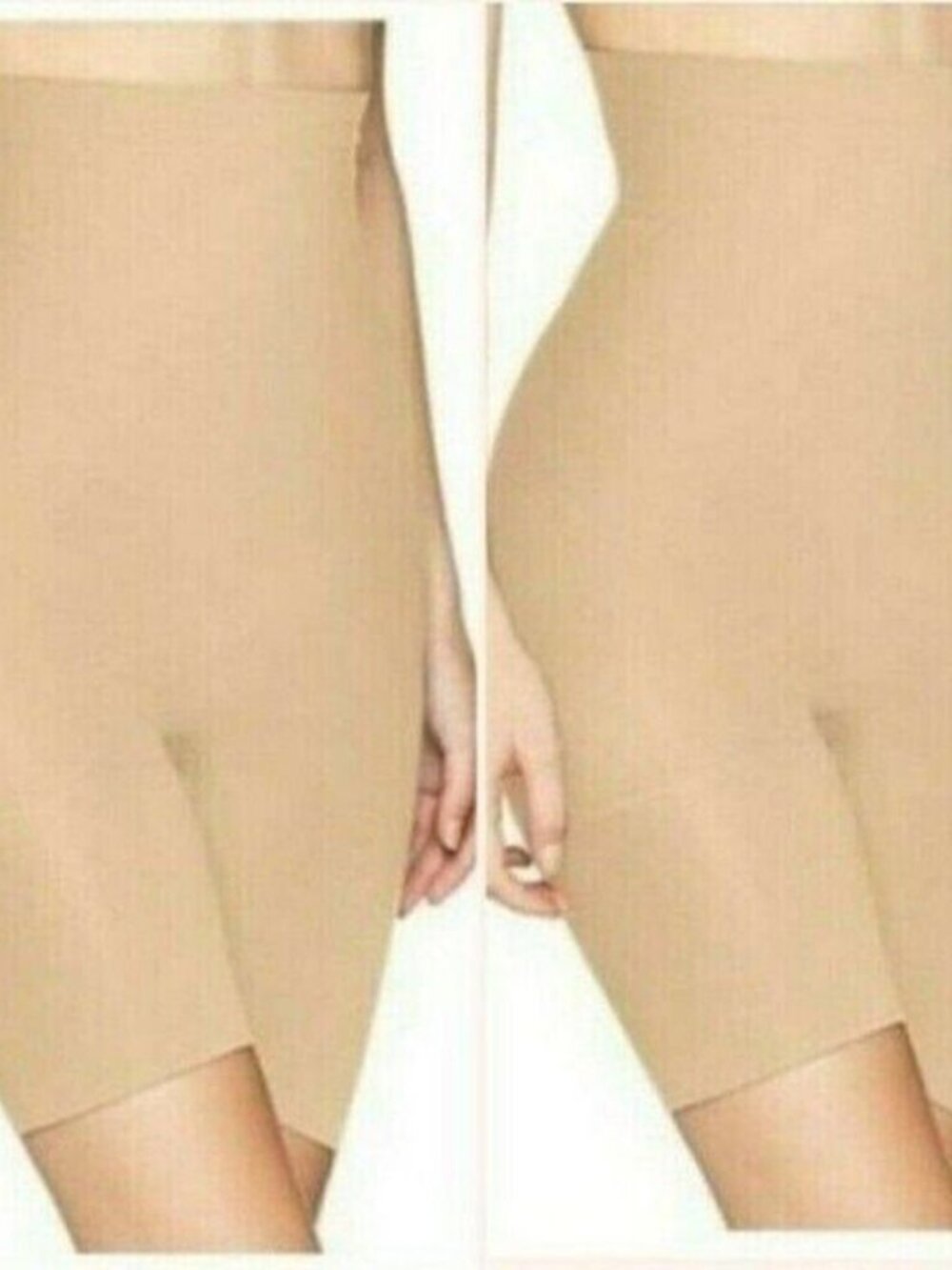 BOGO Spanx Womens Higher Power Shaper Short High Waist Size E Nude Beige Tan Lot